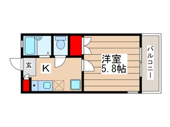 間取図 フォレストｋ