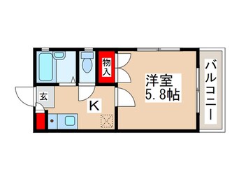 間取図 フォレストｋ
