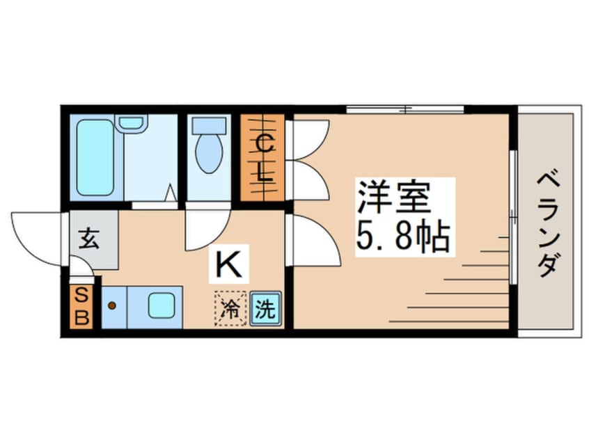 間取図 フォレストｋ