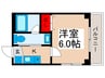 ガーデンアベニュー 1Kの間取り