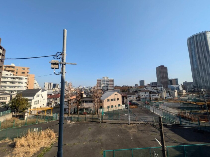 室内からの展望 コスモリード新宿余丁町