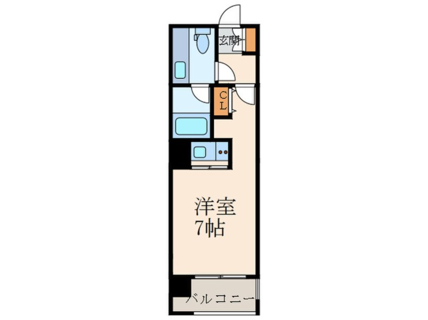 間取図 アサンブレ恵比寿