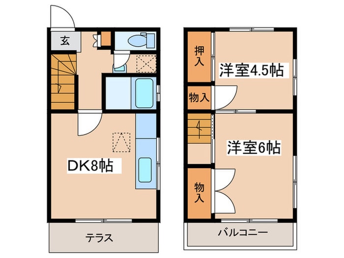 間取り図 テラス森