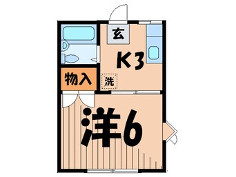 間取図 エクサ上池台