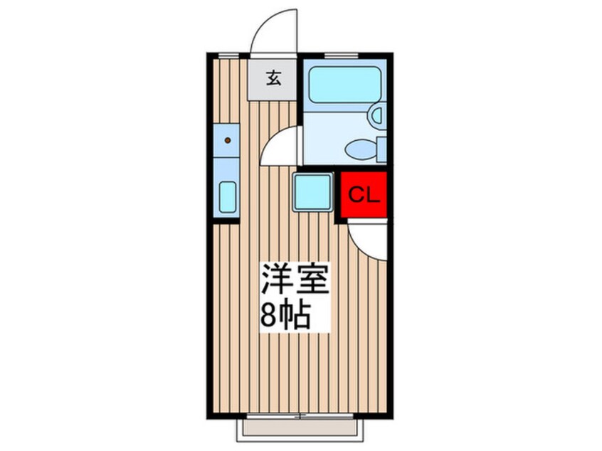 間取図 ペガサス東棟