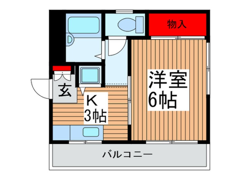 間取図 第一ドリ－ムハイツ