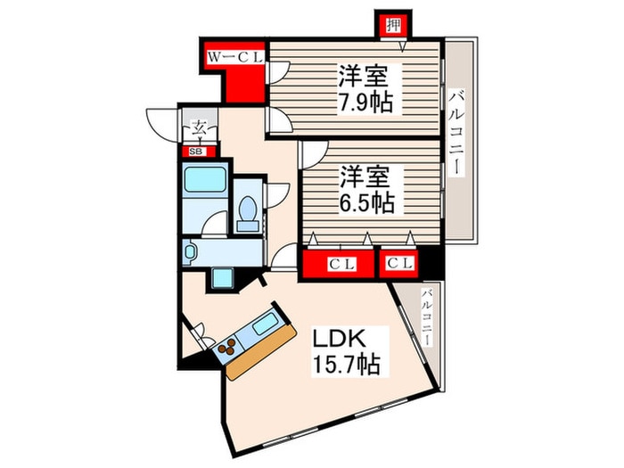間取り図 イリップス船堀