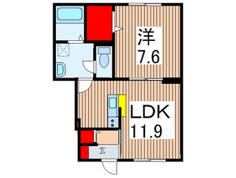 間取図 ヴォナール・カーサ