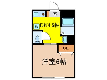 間取図 プラダハイツ