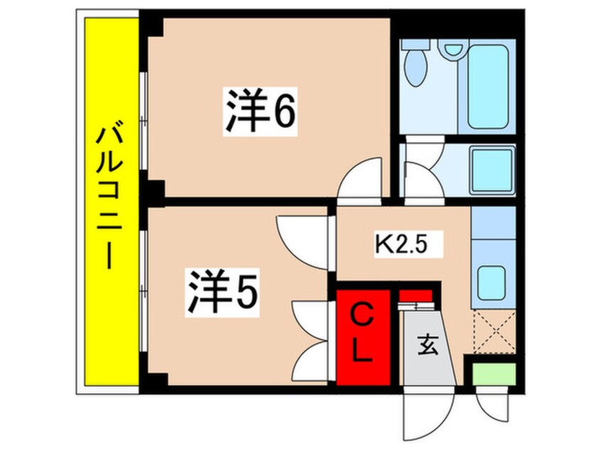 間取図 ミュージアムコンド百合ヶ丘