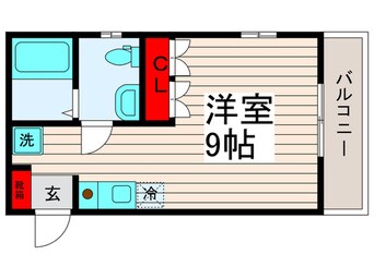 間取図 いなほハイツ
