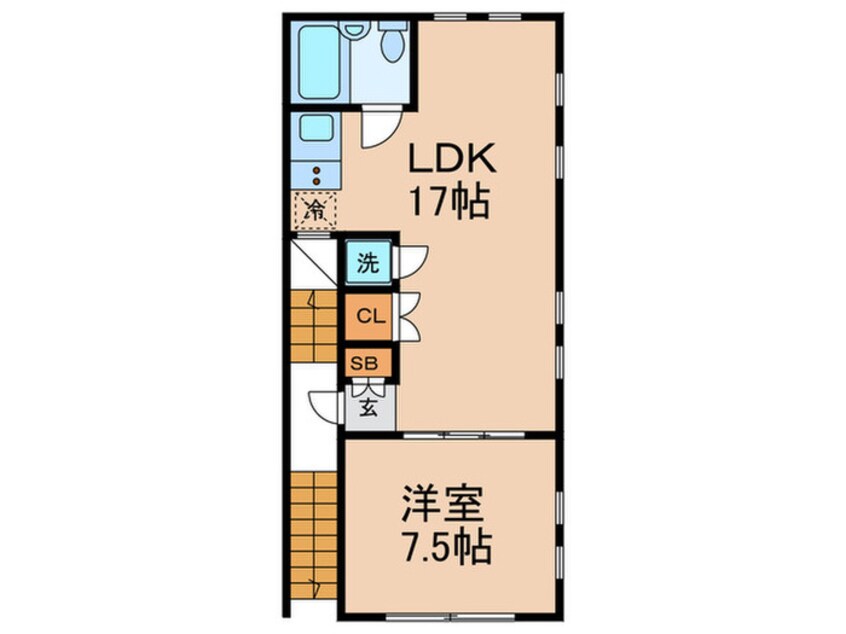 間取図 リモ渋谷東