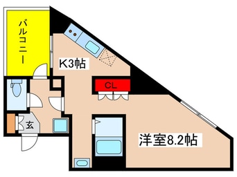 間取図 Ｊｏｙ　ｏｆ　Ｌｉｆｅ鶴川