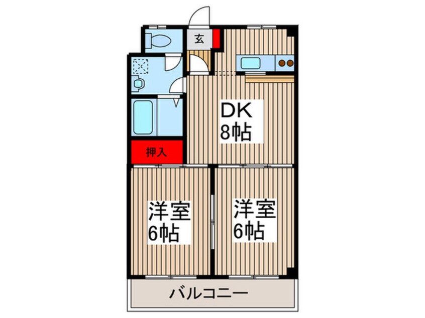 間取図 シャルム和広