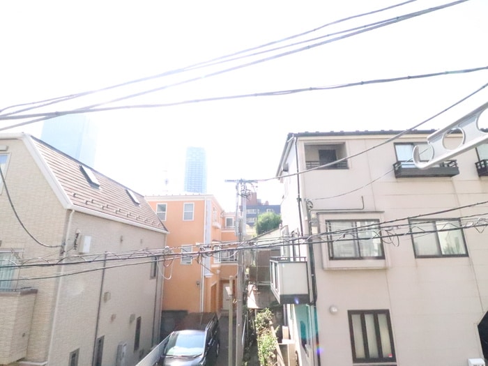 室内からの展望 ビエナ赤坂