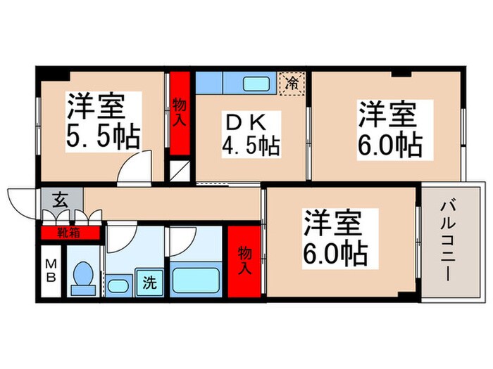 間取り図 エレガントプラザ