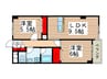 エレガントプラザ 2LDKの間取り