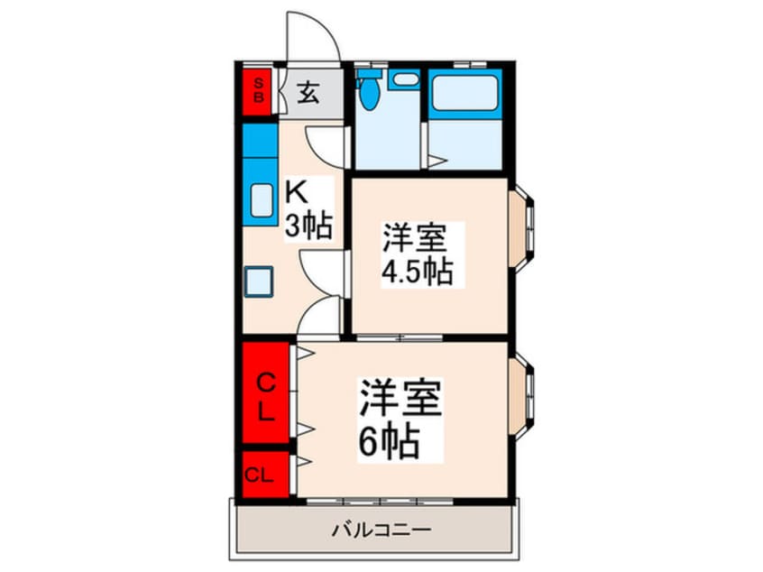 間取図 鈴木コ－ポ