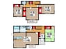 流山市こうのす台戸建 4LDKの間取り