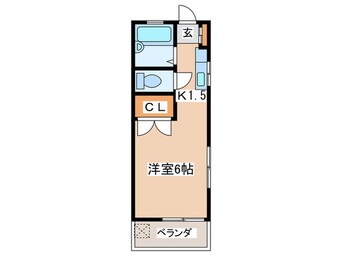 間取図 ペアシティ布田