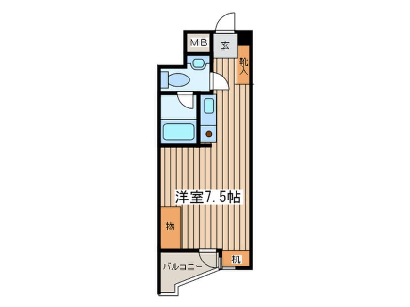 間取図 グレース成城
