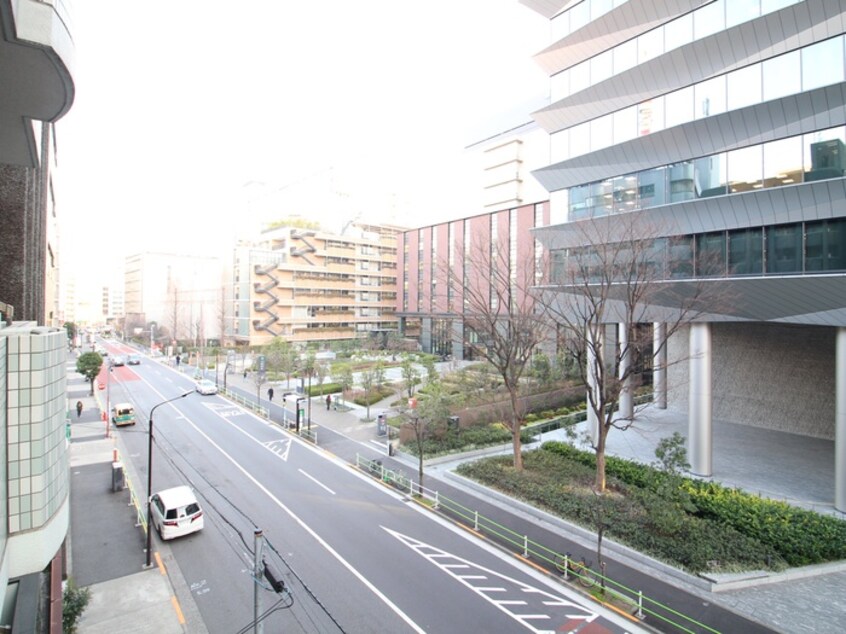 室内からの展望 ラクラス麻布十番