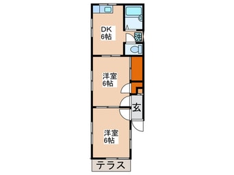 間取図 みさきスカイハイツ