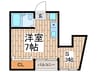 シルバーウェーブコートⅠ 1SRの間取り