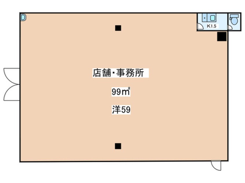 間取図 メゾン・イワサキ