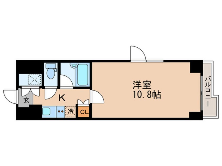 間取図 ロアール大山（501）