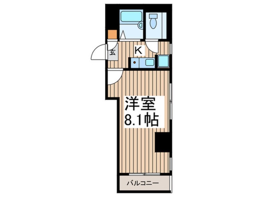 間取図 エスコート神田岩本町(305)