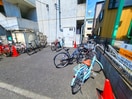 駐輪場 オンワード谷塚