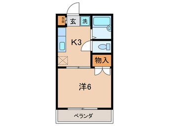 間取図 ヌ－ボ－北