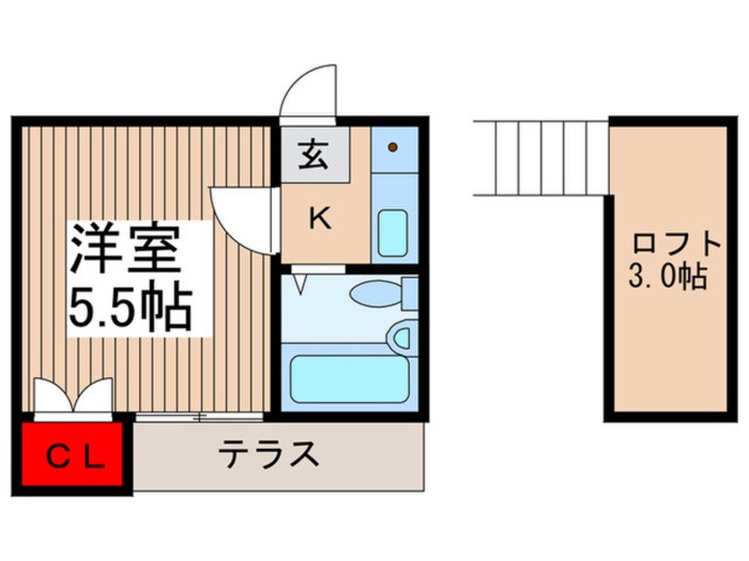 間取図 カサ・ミラ