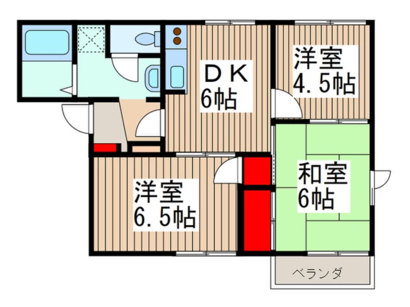 間取図 フレグランス９７８Ａ
