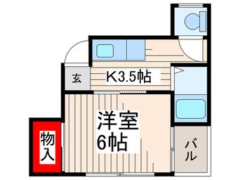 間取図 イーストビレッジ