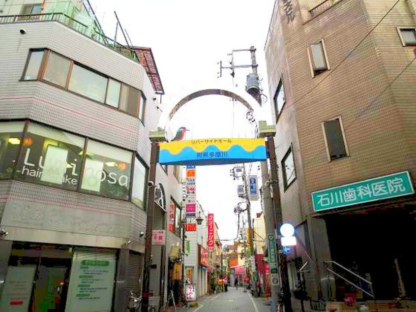 和泉多摩川商店街(デパート)まで700m こうしょうミラス