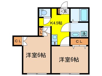 間取図 ラク－ネⅡ