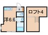 イデアル鶴見 1Rの間取り