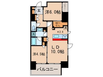 間取図 ディームス大井町