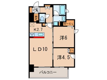 間取図 ディームス大井町