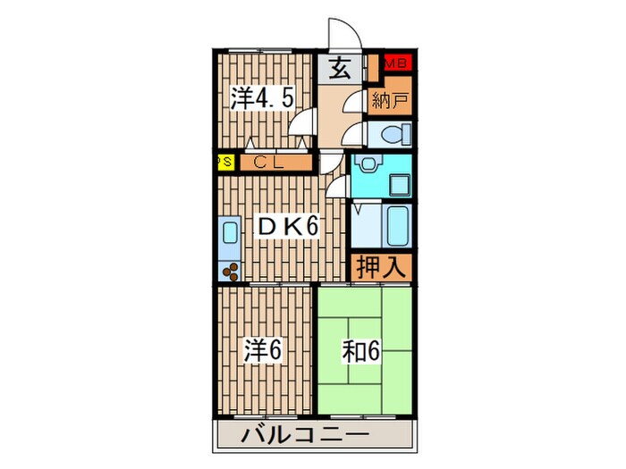 間取り図 サンヒルズ東戸塚
