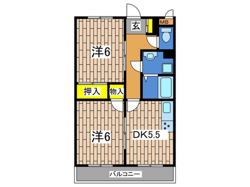 間取図 サンヒルズ東戸塚