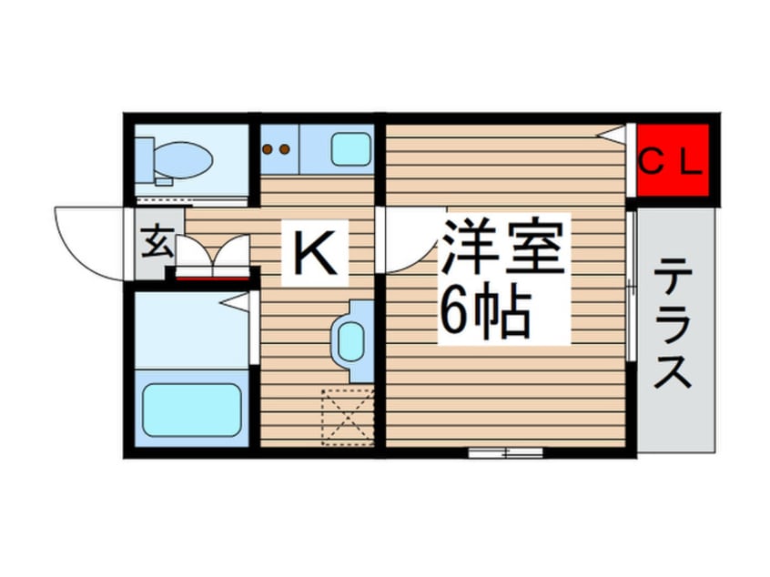 間取図 シャルムコート