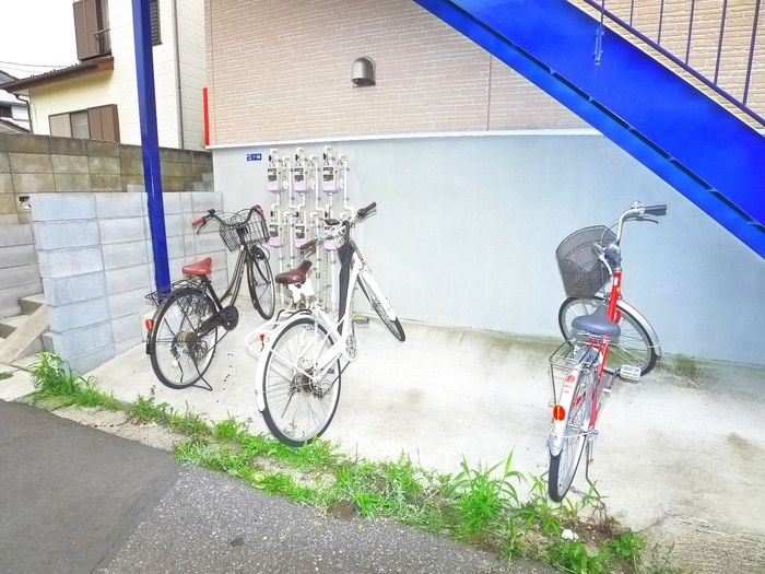 駐輪場 シャルムコート