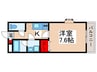 プライムコート舞浜 1Kの間取り