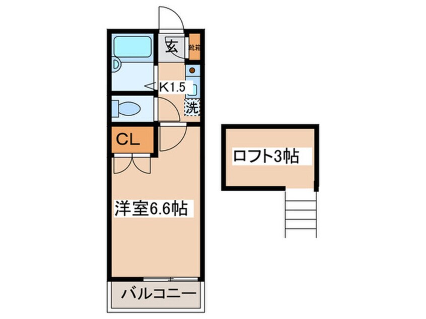 間取図 ハイツハッピーウインドー