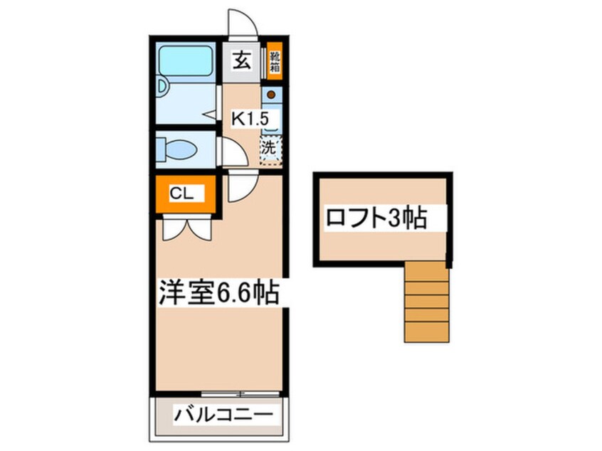 間取図 ハイツハッピーウインドー