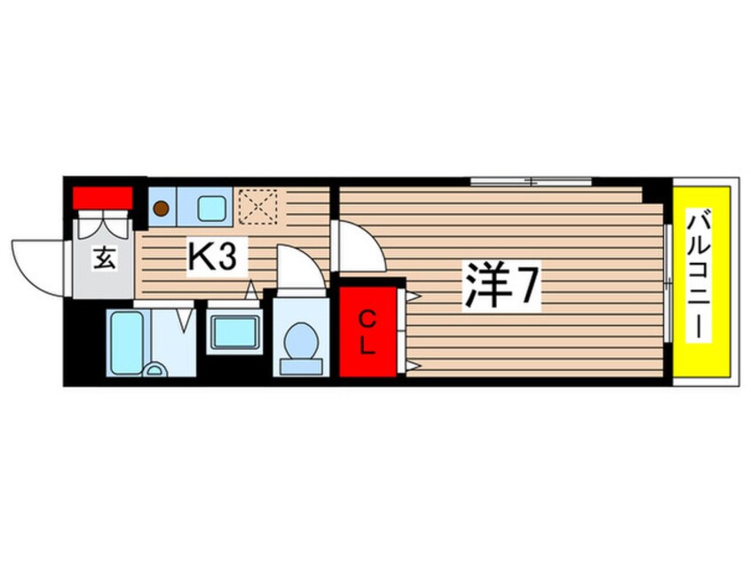 間取図 パ－クレジデンス
