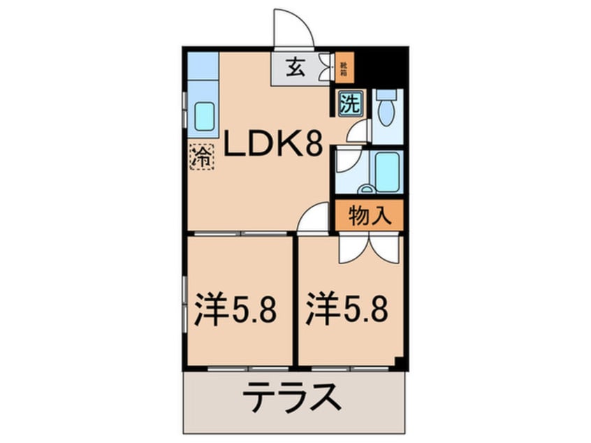 間取図 エトワ－ル